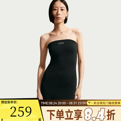 NIKE耐克女子AS STREET TUBE DRESSS运动休闲连衣裙IU2645-010