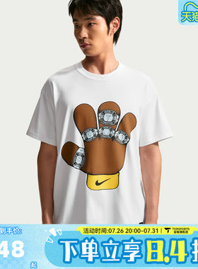 NIKE耐克男子科比印花运动篮球文化休闲圆领短袖T恤IR6994-100