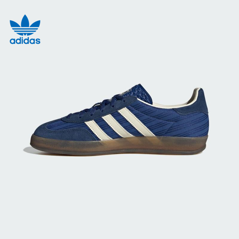 adidas阿迪达斯三叶草男女GAZELLE复古T头鞋休闲德训鞋板鞋JS1410