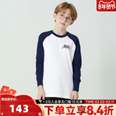 NSW LBR针织运动长袖 TEE NIKE耐克大童K RAGLAN T恤IM0593 102