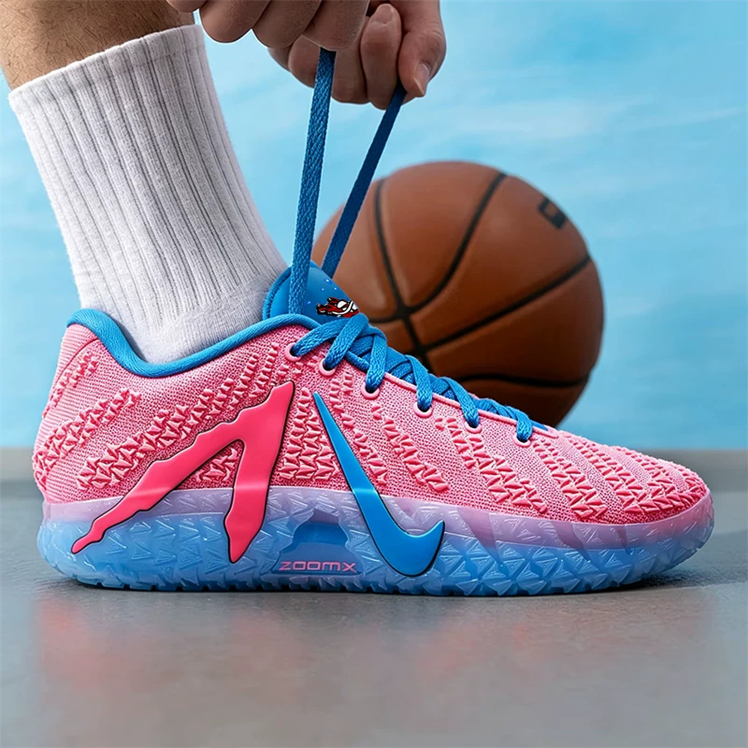 NIKE耐克JA 3EP男子莫兰特鸳鸯配色运动训练实战篮球鞋IW1160-700