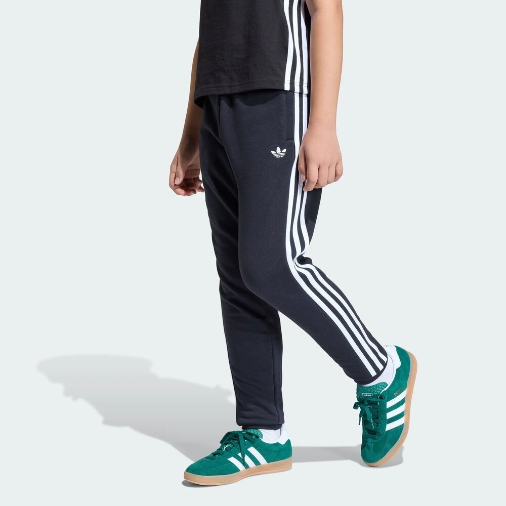 adidas阿迪达斯三叶草大童3S PANTS三条纹运动休闲长裤KE2822