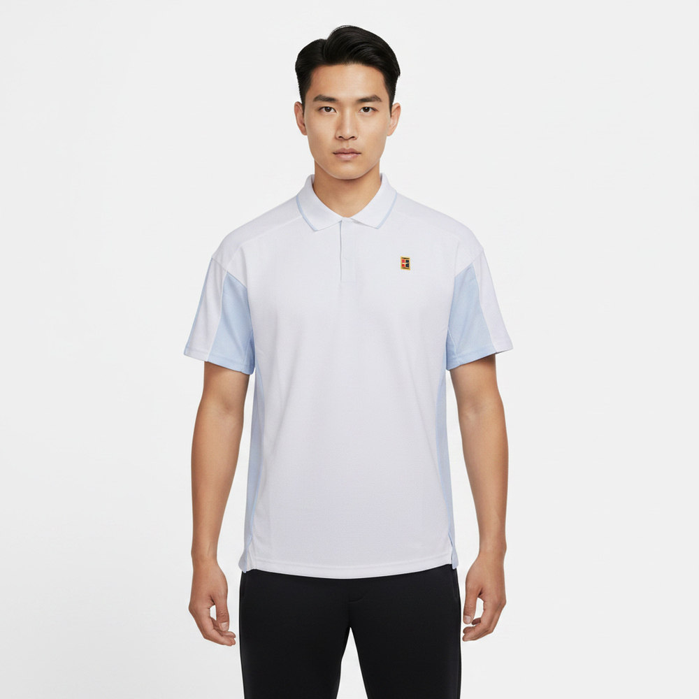 滔搏NIKE耐克男子网球运动训练休闲短袖T恤翻领POLO衫IR6293-100