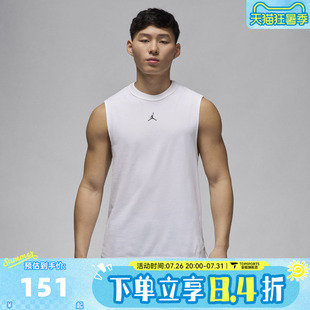 滔搏NIKE耐克男子J DF SPRT SLVLS TOP运动休闲无袖T恤FN5857-100