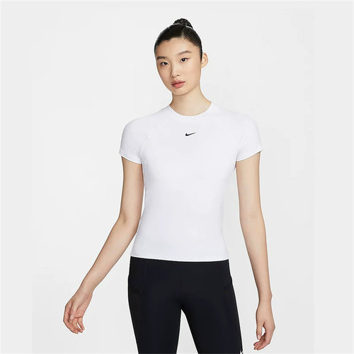 滔搏NIKE耐克女子PRO DF SS BASELAYER运动休闲短袖T恤FV7843-100
