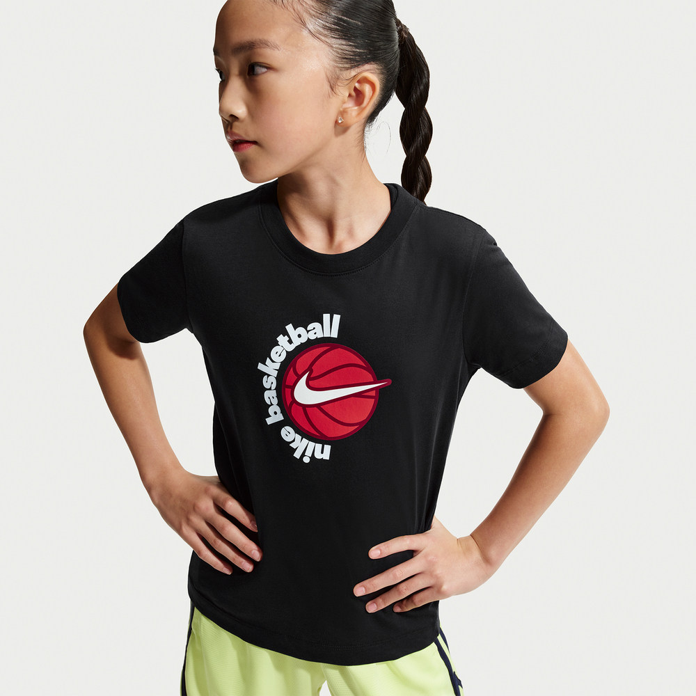 NIKE耐克大童K NK TEE NIKE BBALL运动休闲短袖T恤IQ0252-010