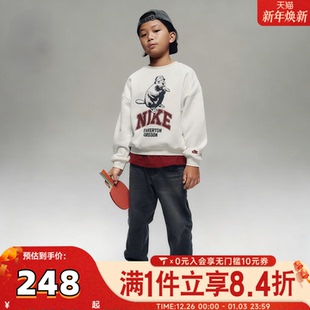 ICON CREW GCEL针织运动套头衫 133 NIKE耐克大童K HV1746 NSW