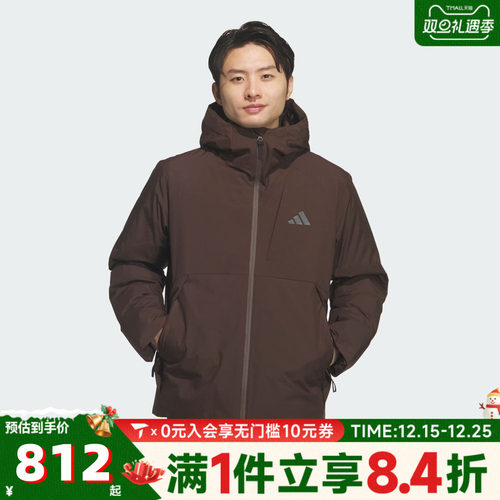 adidas阿迪达斯男子TECH DOWN JKT运动休闲羽绒服KQ5504