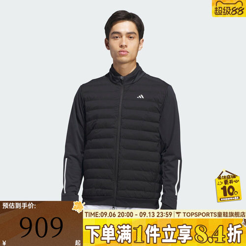 adidas阿迪达斯男子HYBRID JKT运动休闲棉服外套KZ2092