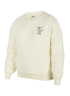 NIKE耐克大童运动训练休闲印花圆领套头衫卫衣FV8449-113