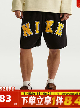 NIKE耐克男子AS M NL MIDWEIGHT SHORT运动休闲短裤IF2236-010