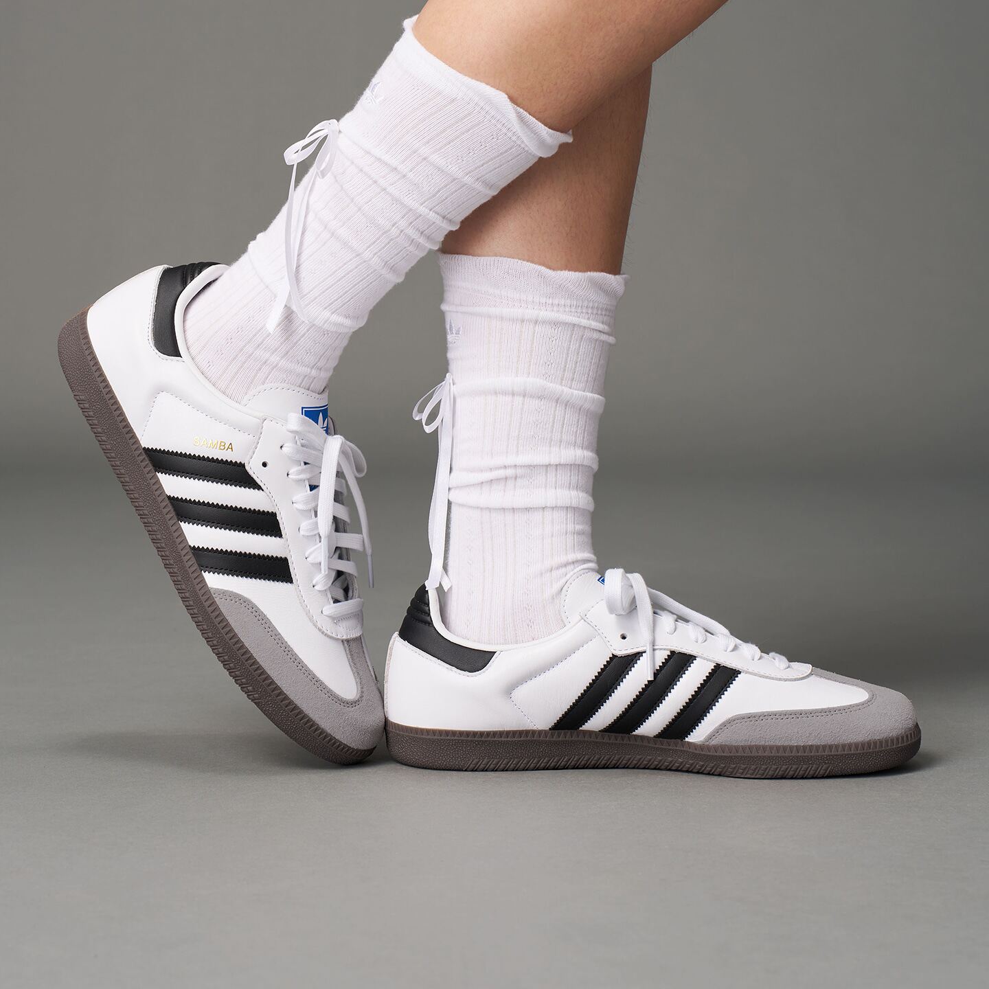 adidas阿迪达斯三叶草男女鞋SAMBA经典休闲T头鞋板鞋德训鞋B75806