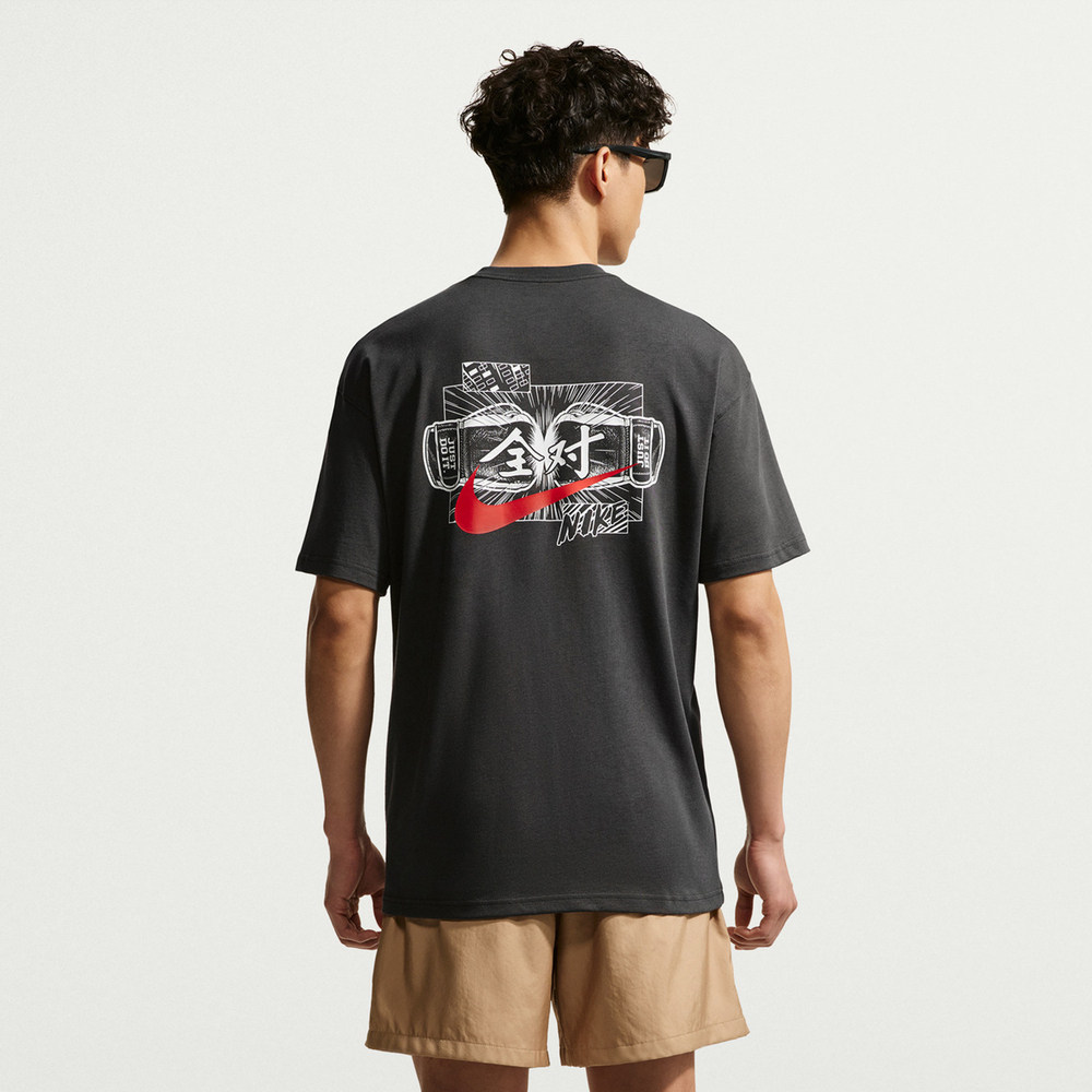 NIKE耐克男子中高考满分全对运动休闲圆领短袖T恤IR7584-060