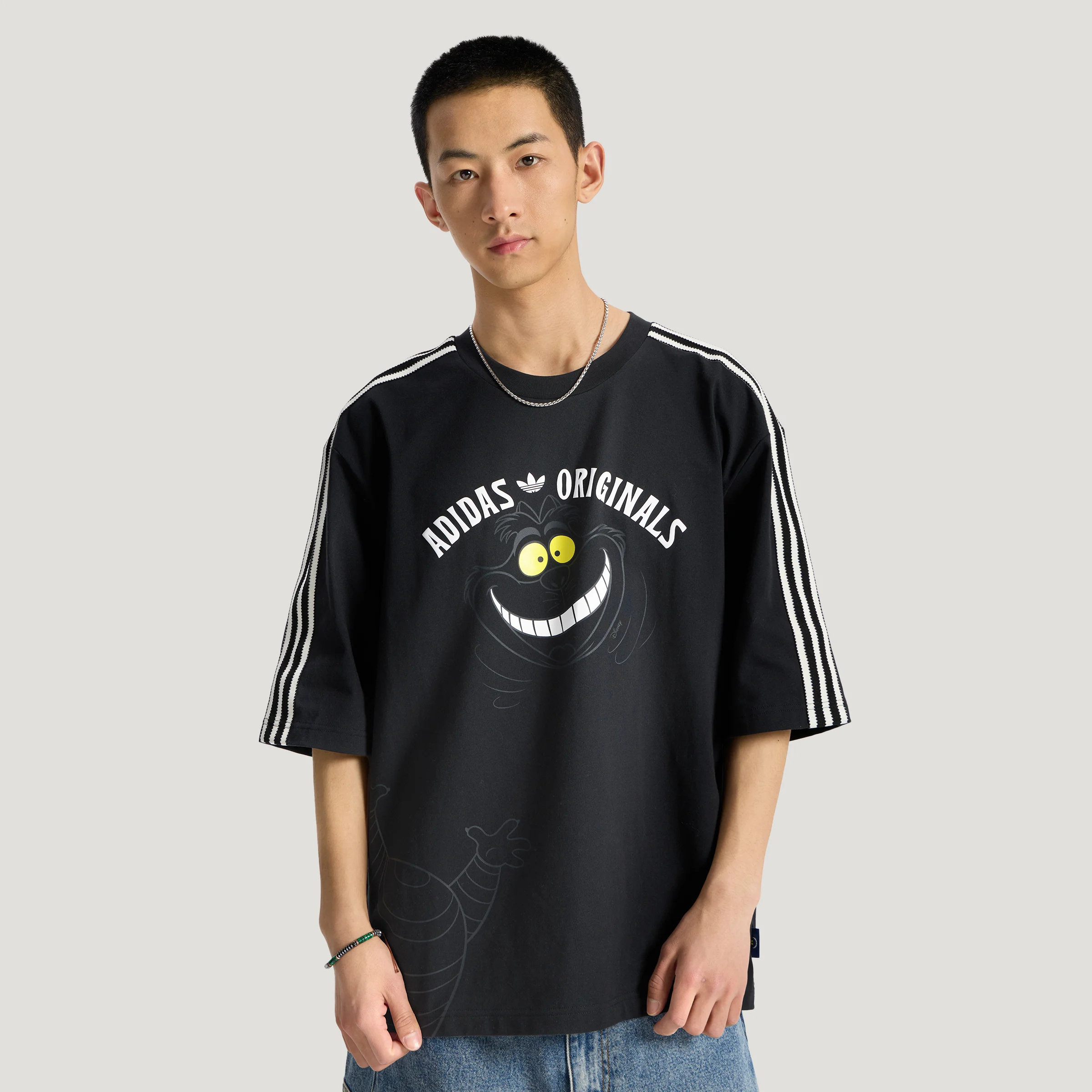 滔搏adidas阿迪达斯三叶草男子迪士尼联名运动休闲短袖T恤KX5312