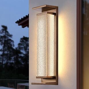 户外壁灯太阳能新中式法式复古墙灯挂灯室外防水阳台灯别跨境