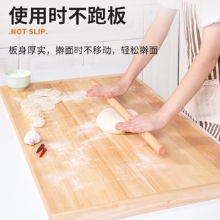 新杜梨木案板砧板家用切r菜板实木案板粘板加厚和面案擀面板揉面