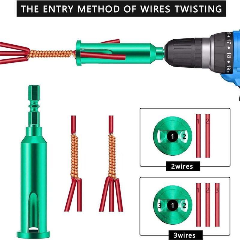 新并线器免剥皮电工并线神器接电线快速绕线O器接线器快接头拧线,五金/工具,线缆工具,淘宝优惠券,粉丝福利购,淘宝优惠卷