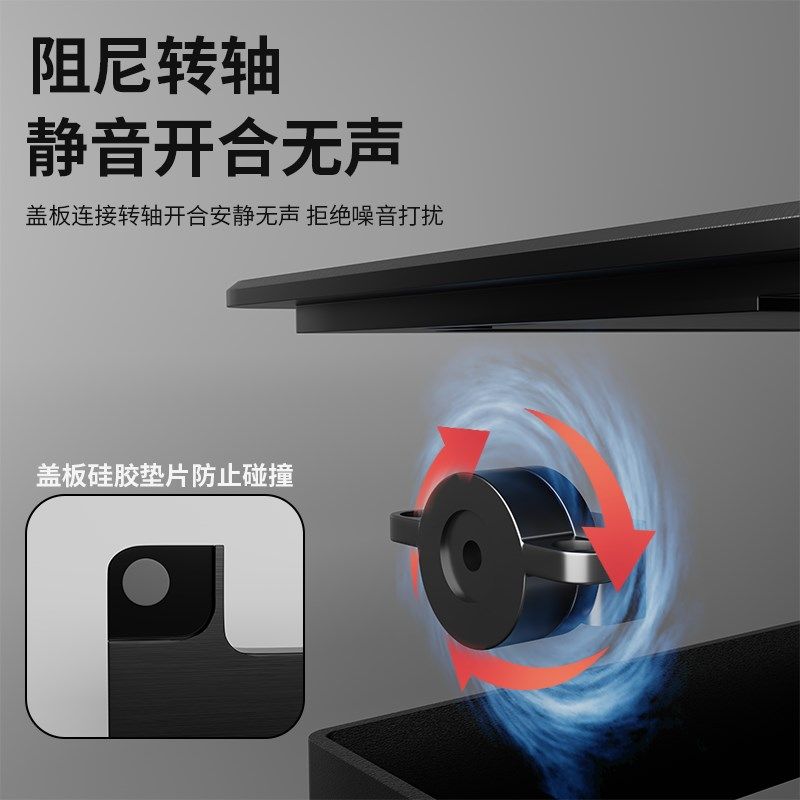 新电视柜金属穿线盒办公桌方形过线盒缓冲静音P加厚铝合金拉丝线,基础建材,线孔盖,淘宝优惠券,粉丝福利购,淘宝优惠卷