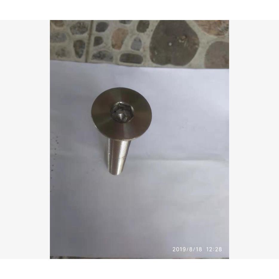 不锈钢304 DIN7991 内六角沉头机螺钉M16x120全牙水电站使用