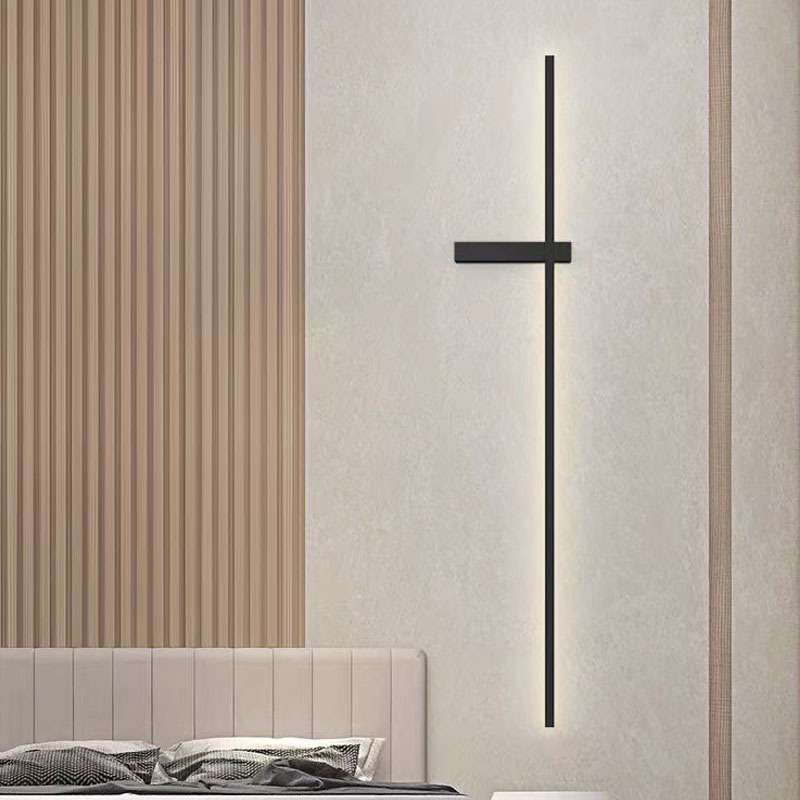 简约现代长条灯具壁灯led床头卧室客厅意式灯楼梯照明过道室内