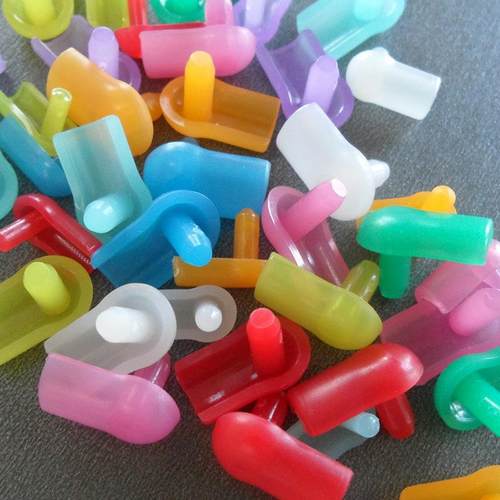 厂家led霓虹灯招牌尾塞6mm柔性灯条堵头8mm霓虹灯带尾帽专用