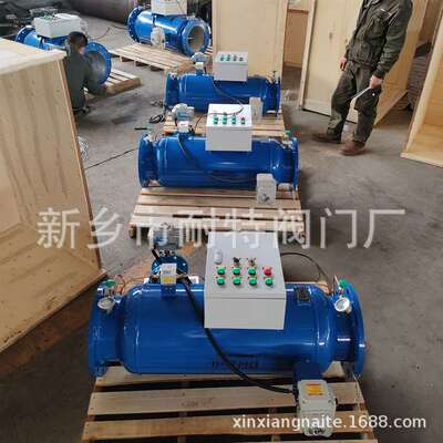 全自动反冲洗除污过滤器农业灌溉供暖系统直通管道除污器生产厂家