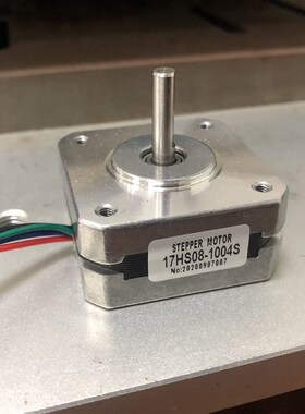 17HS08-1004S 42步进电机 42*20mm 1.0A 12/24V 3D打印机挤出机