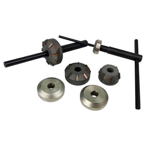 45度55度60度气门座铰刀磨轮磨头金刚石研磨具型刀杆气门工具