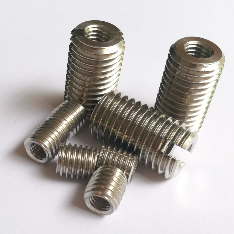 不锈钢螺套螺纹转换套变径螺母内外牙实体牙J套M8转M6  M6转M4