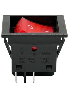 LECI电暖桌开关RS606绿色烹饪取暖器桌按钮开关通用配件20A250V