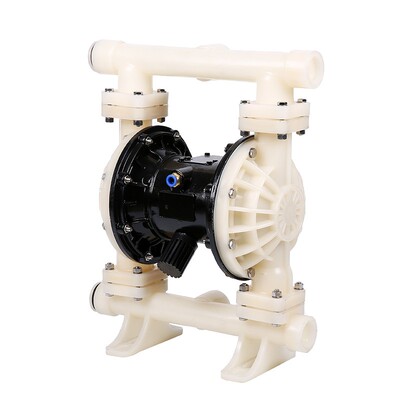 气动隔膜泵PPL工程塑料耐腐蚀QBY-15/25/40304不锈钢铝合金抽胶泵