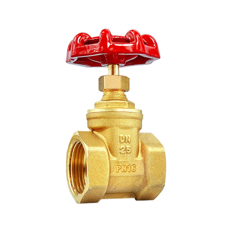 全铜闸阀4分6分1寸自来水管表前内螺纹开关阀门dn15 20 2V5 32DN5