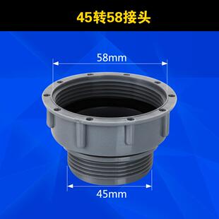 。。油水分离器出水管排水管连接管隔油池配件软管排水管专用45mm