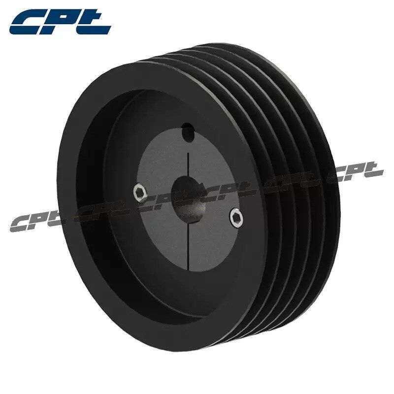 欧标皮带轮SPZ160-06-2517六槽节径160适配锥套2517铸铁皮带轮