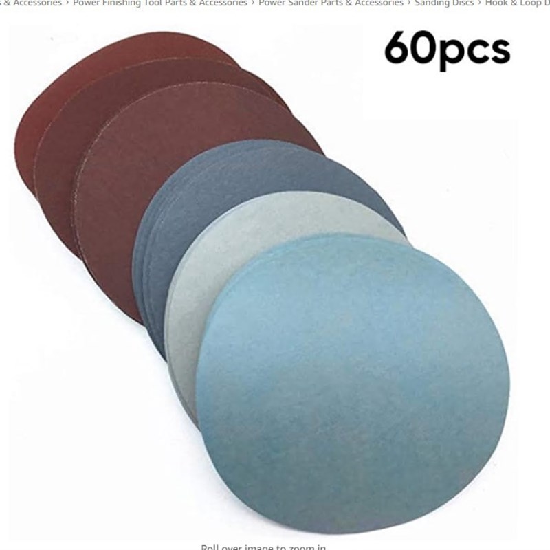 60PC125砂纸片1000/1500/2000/3000/5000/7000厂家直营