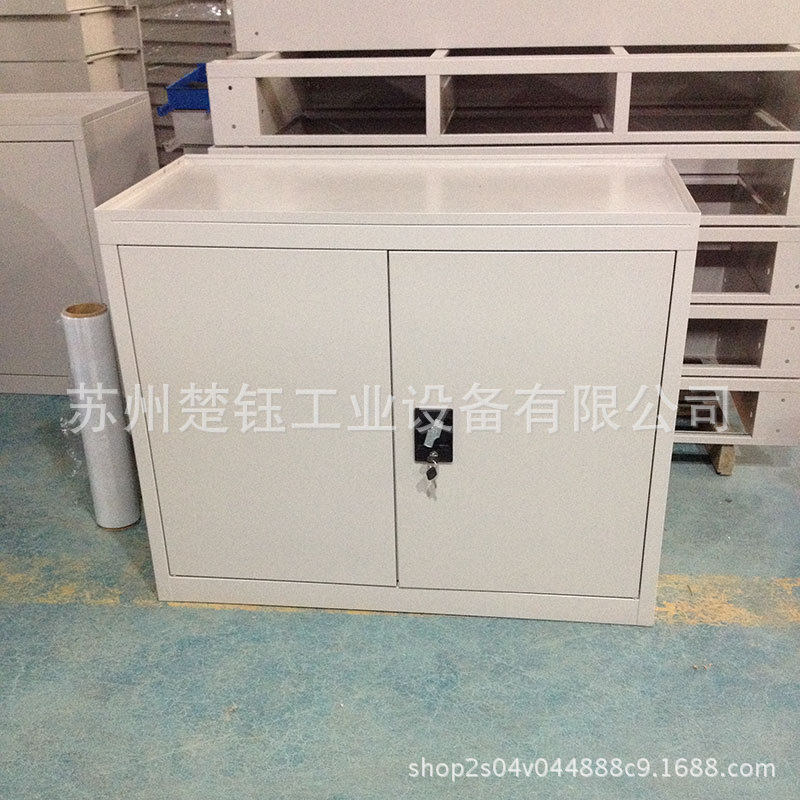 五金工具柜铁皮柜重型工作台储物柜多功能零件加厚双开门置物