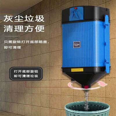 柏特洗车店壁挂式吸尘器工业汽车美容挂墙除尘洗车式吸尘机