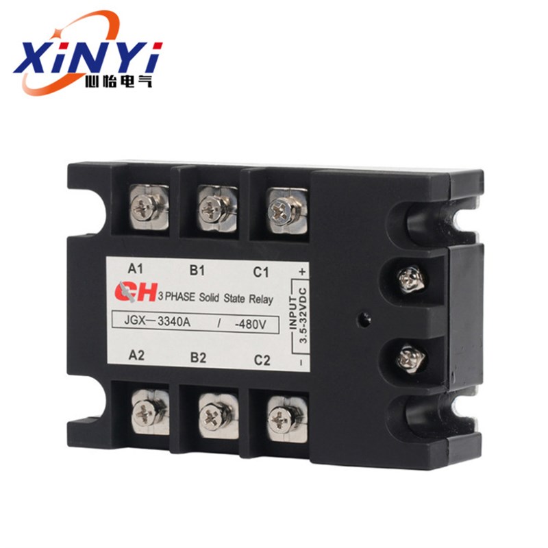 厂家 大功率三相固态继电器380V直流控交流正反转80A60A40DA