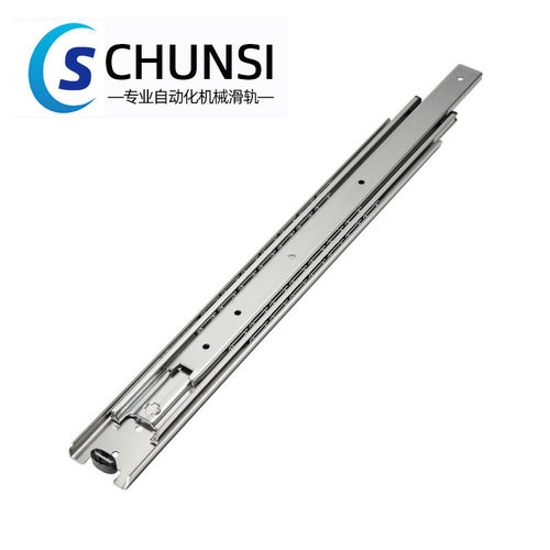 51系列IDB11重型三节式钢制抽屉导轨替代SRRH150同款承重线型滑轨