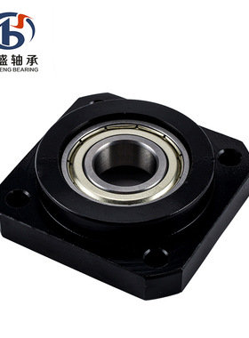 滚珠丝杆轴承座FK8FF10 12 15 17 20 25 30 固定轴承座丝杆支撑座