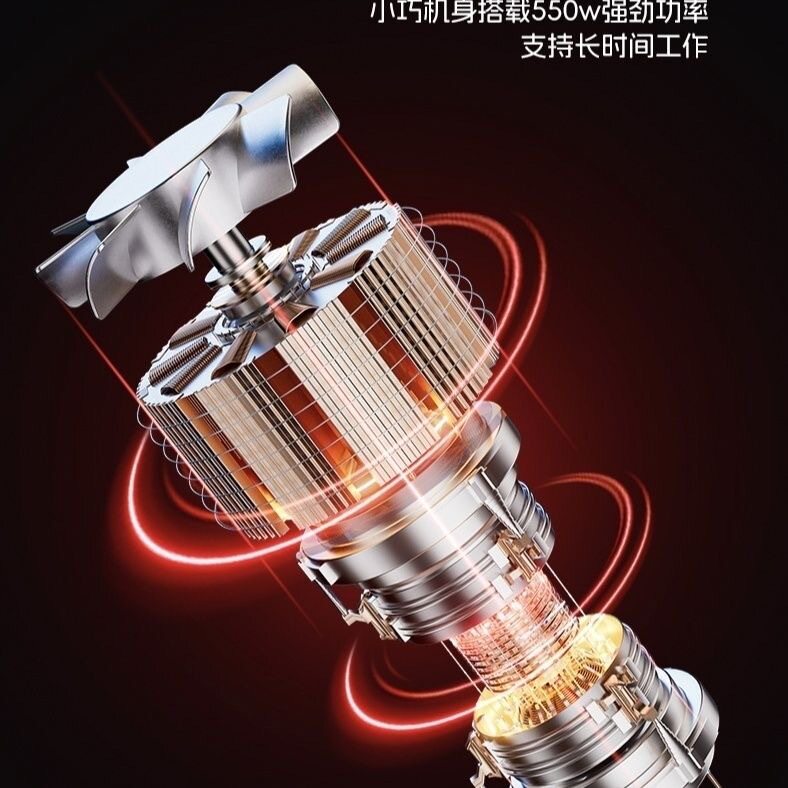 无刷锂电空压机便携式迷你气泵木工气钉枪打气泵小型家用图片