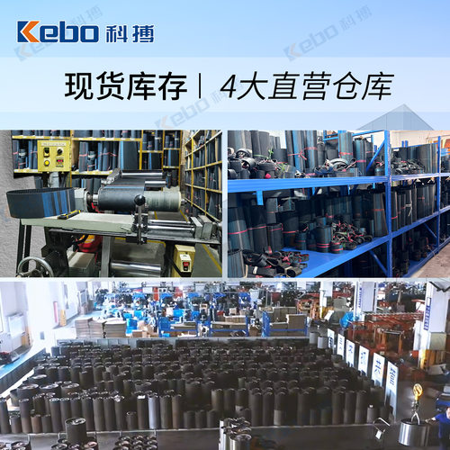 宁波伏龙橡胶同步带 14m-966-2590 htd圆弧单面齿传动带 现货