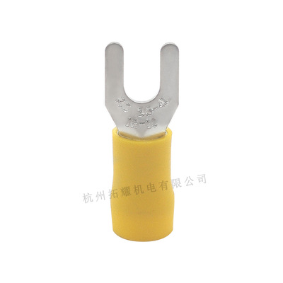 KST健和兴SD5-5 SDSS5-4 SDL5-4 SDS5-3.7 叉形PVC绝缘带铜套端子