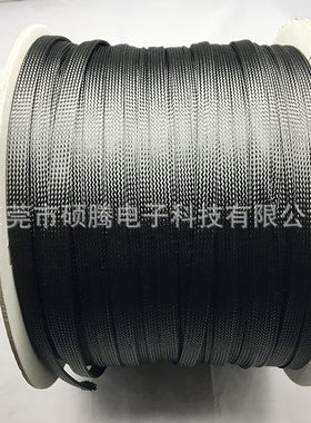 40MM碳纤维耐热高温套管 编织网管蛇皮网