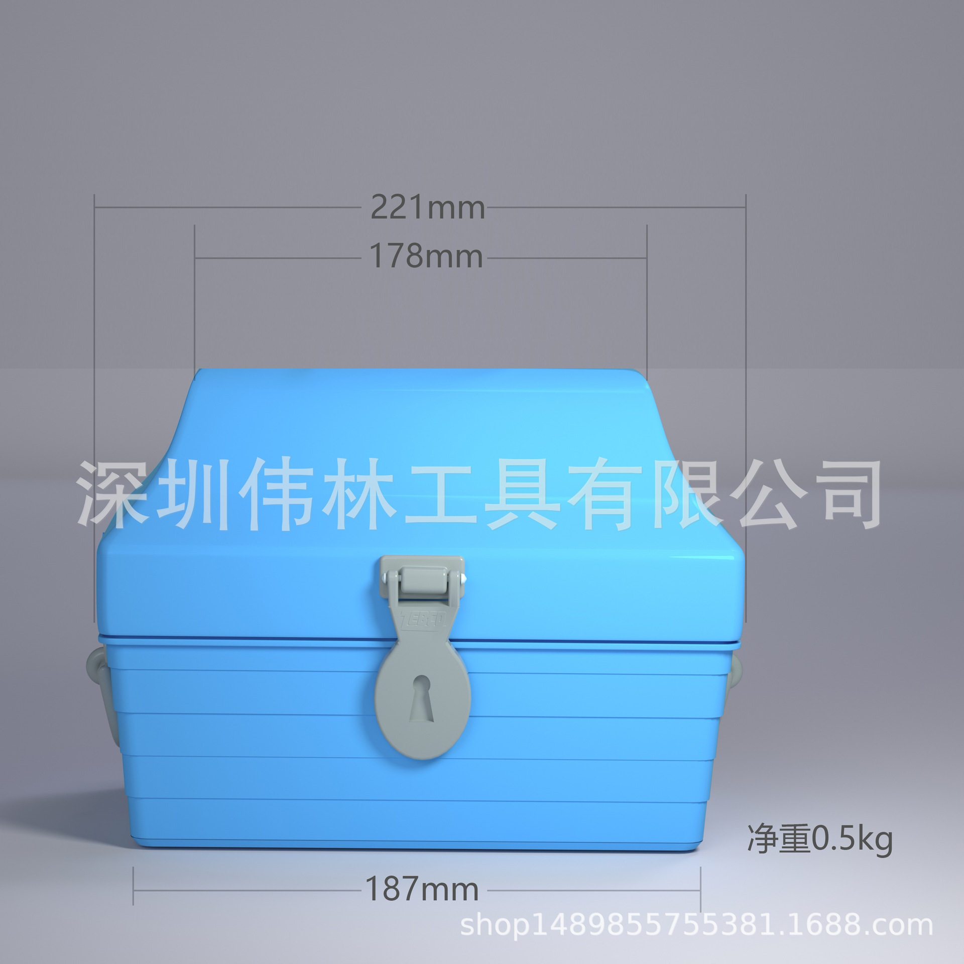 家用收纳塑料药箱 收纳箱便携式多层手提药箱多用双层塑料工具箱