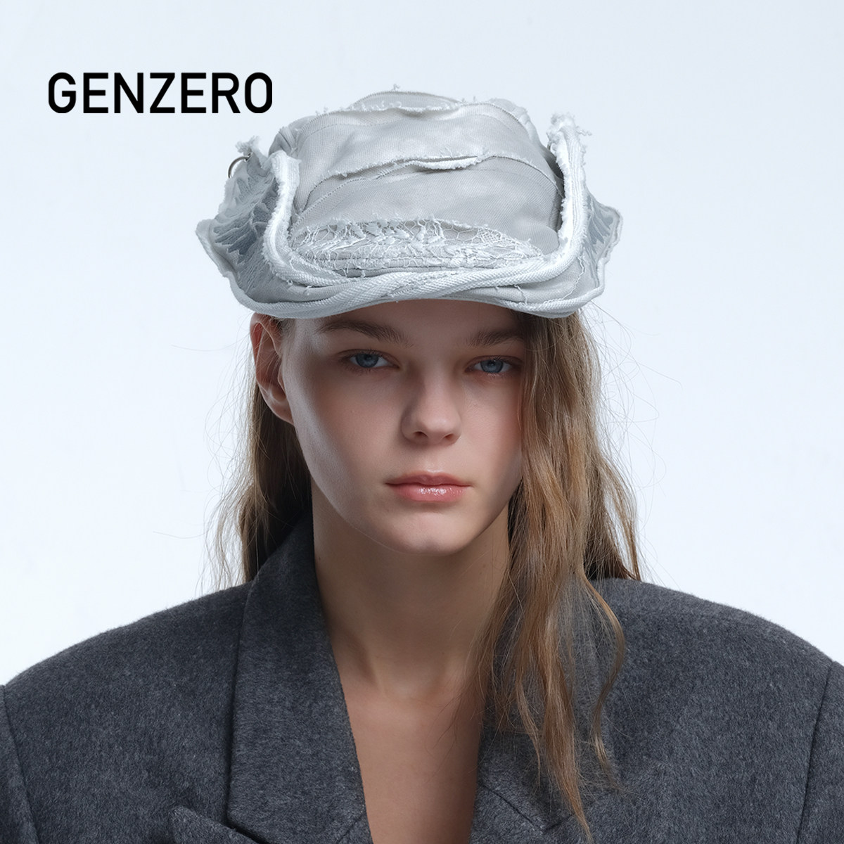 GENZERO「tong」翅膀前进帽可拆卸复古鸭嘴帽帽子
