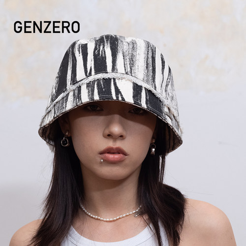 GENZERO盆帽流苏遮阳防晒渔夫帽