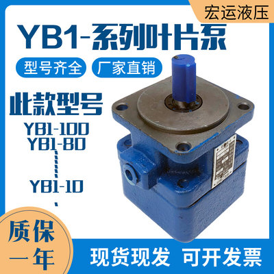 新品液压YB1叶片泵油泵YB1-6 YB1-10/16/4/20/25/40/50/80/100单