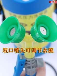 新品洗眼器便携式洗眼器 紧急压力表带口双验厂5L 洗眼器包邮