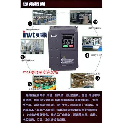 高档PK全新00英威腾38-G/V114变频器7 10KW 正品/R511CHAWF7.50-